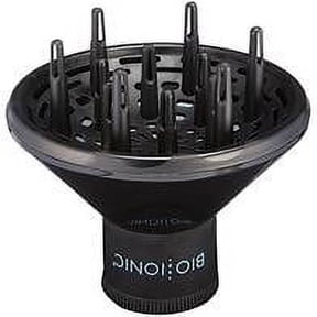 Bio Ionic Universal Diffuser Attachment for Hair Dryer, Compatible with Most Blow Dryers, Black