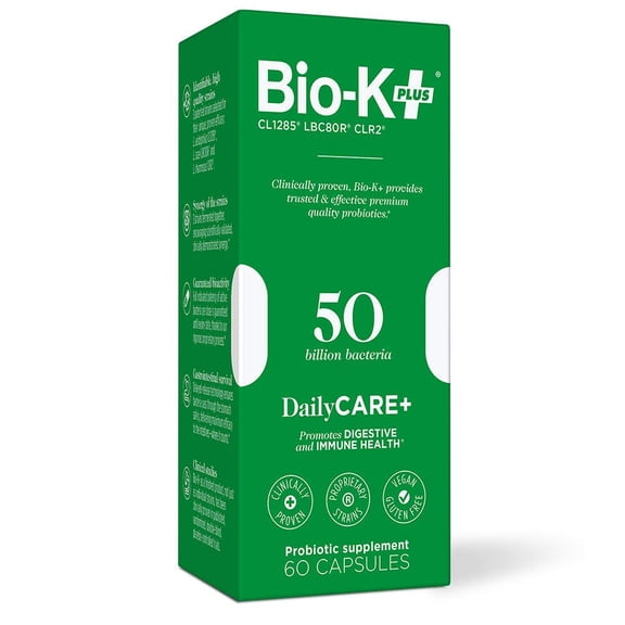 Bio-K Plus - Probiotic DailyCare+ 50 Billion CFU - 60 Capsules