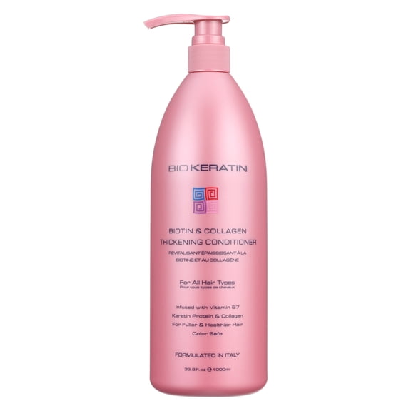 Bio Keratin Biotin & Collagen Thickening Conditioner, 33.8 fl.oz. (1000 ml)