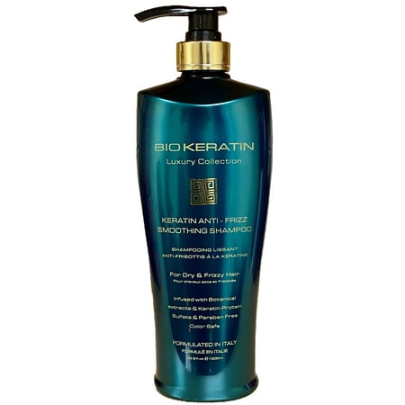 Bio Keratin Luxury Collection Keratin Anti-Frizz Smoothing Shampoo 33.8 fl oz