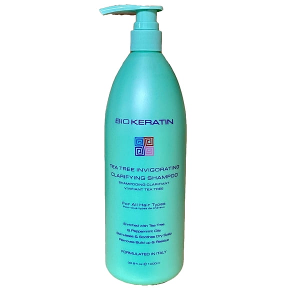Bio Keratin Tea Tree Invigorating Clarifying Shampoo, 33.8 fl.oz. (1000 ml)