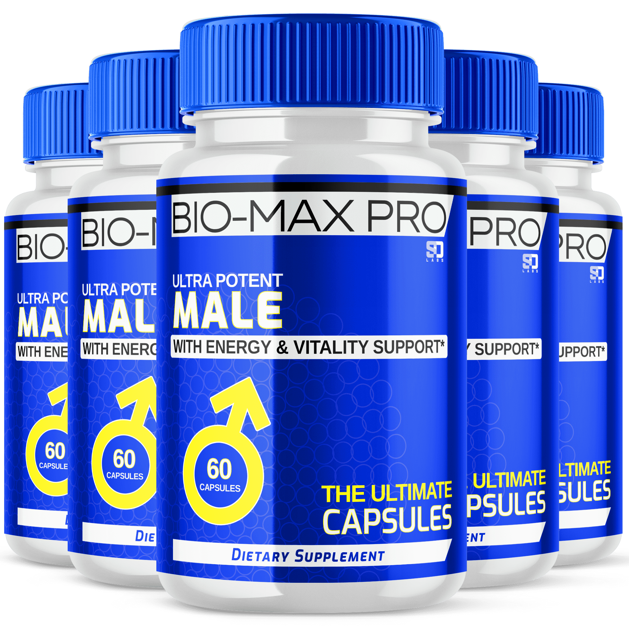 Bio Max Pro for Men Advanced Formula Vitamin Supplement 300 Capsules ...