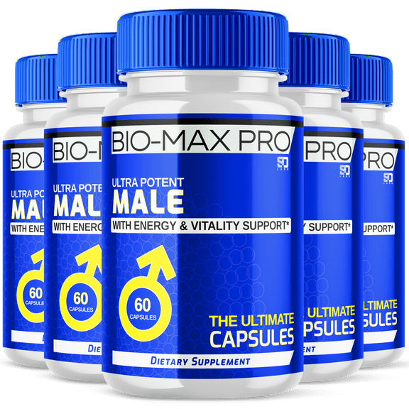 Bio Max Pro for Men Advanced Formula Vitamin Supplement 300 Capsules