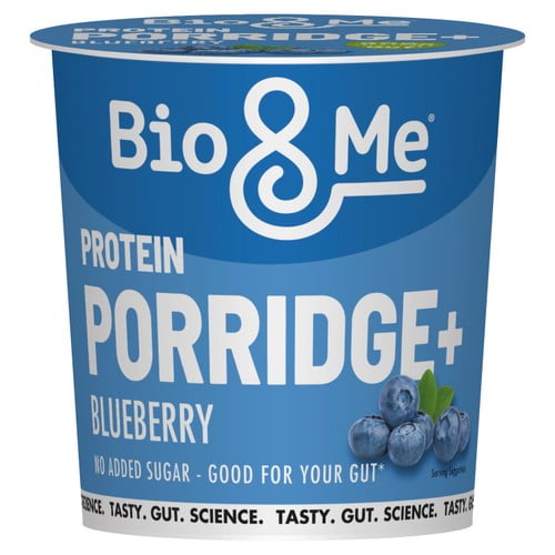 Bio&Me Blueberry Protein Porridge Pot 65g, British Import (Pack of 3)