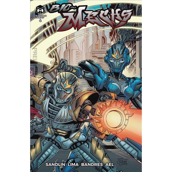 Bio Mechs #4A VF ; Blackbox Comic Book