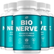 Bio Nerve Capsules, Advanced Health Support Formula, 5 Pack 300 Count