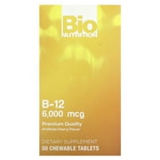 Bio Nutrition B12 Sublingual - 6000 mcg - 50 Tablets
