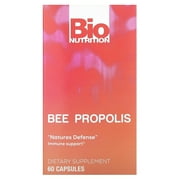 Bio Nutrition Bee Propolis, 60 Capsules 500 mg per Capsule