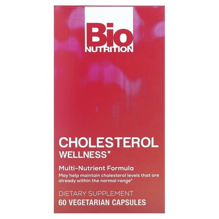Bio Nutrition Cholesterol Wellness, 60 Vegetarian Capsules
