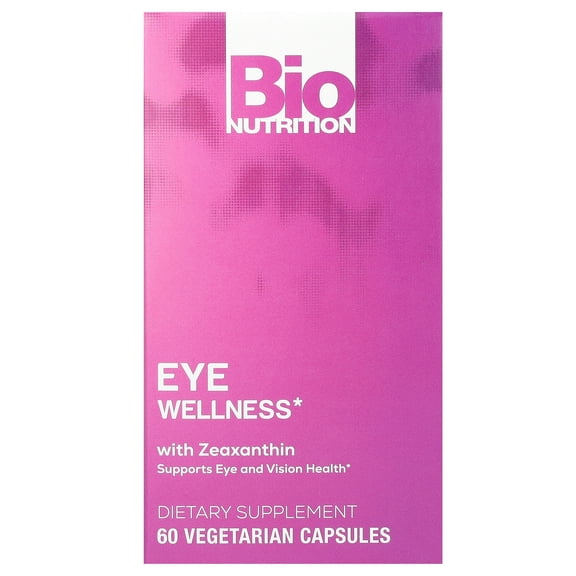 Bio Nutrition Eye Wellness with Zeaxanthin, 60 Vegetarian Capsules