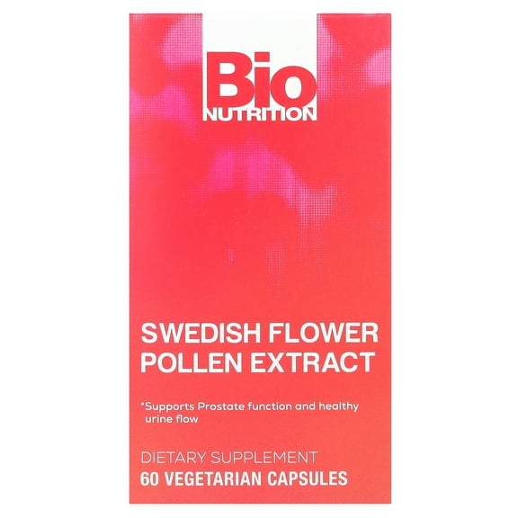 Bio Nutrition Inc. Swedish Pollen Flower, 60 Ct
