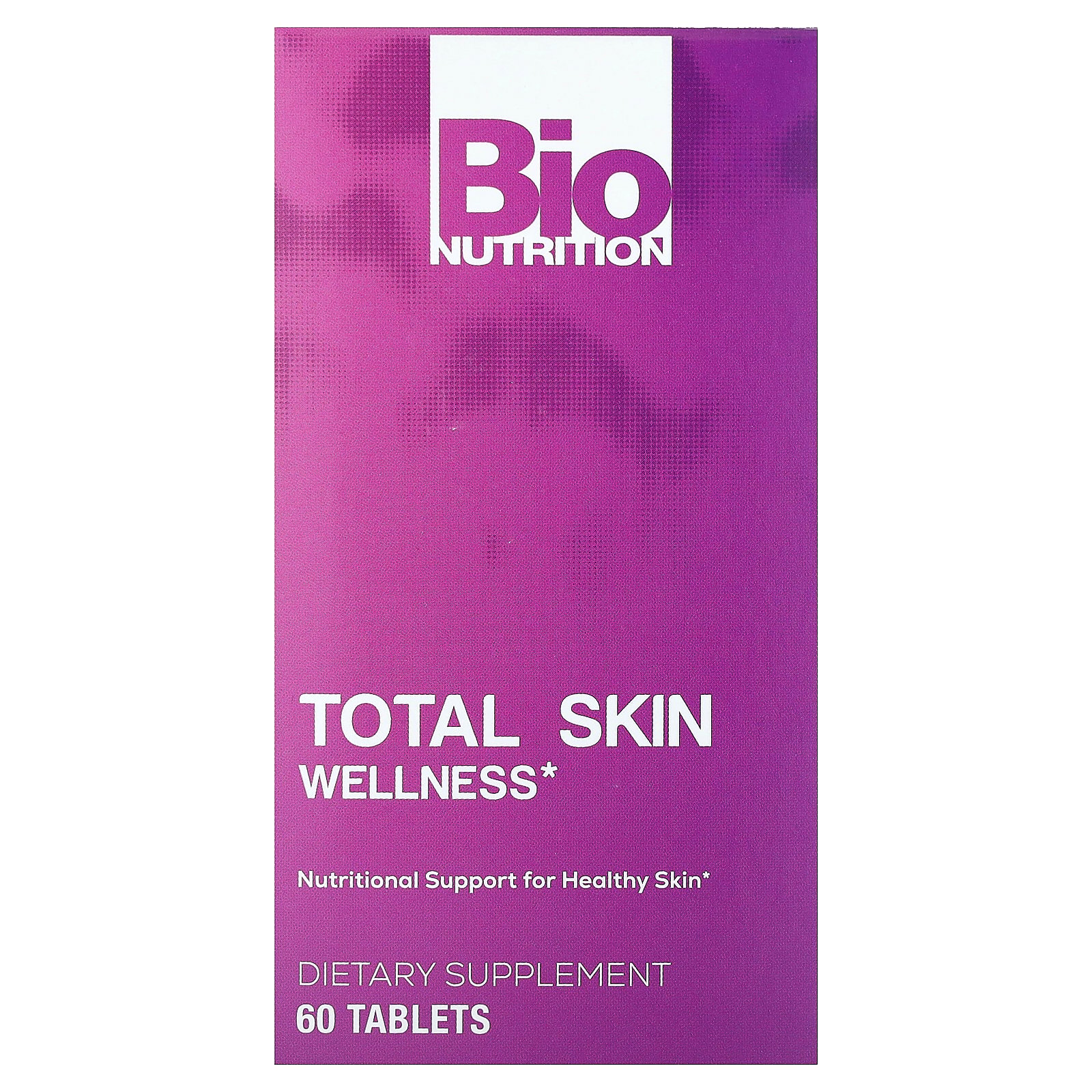 Bio Nutrition Inc. Total Skin Wellness, 60 Ct