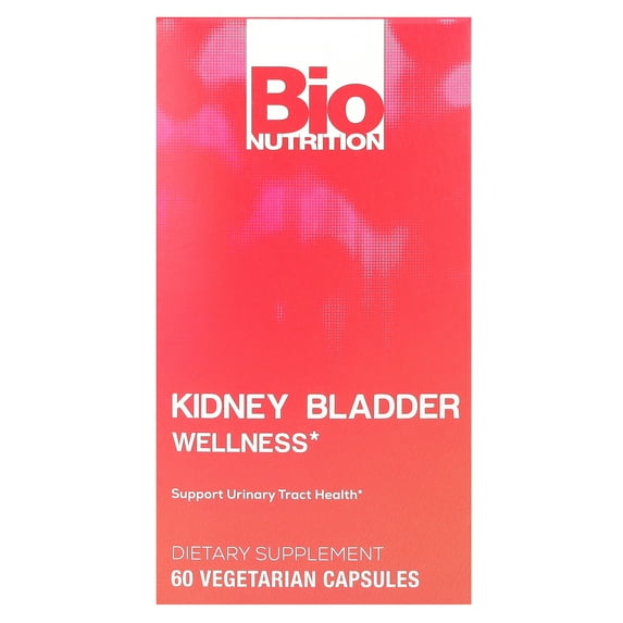 Bio Nutrition - Kidney Bladder Wellness - 60 Vegetarian Capsules