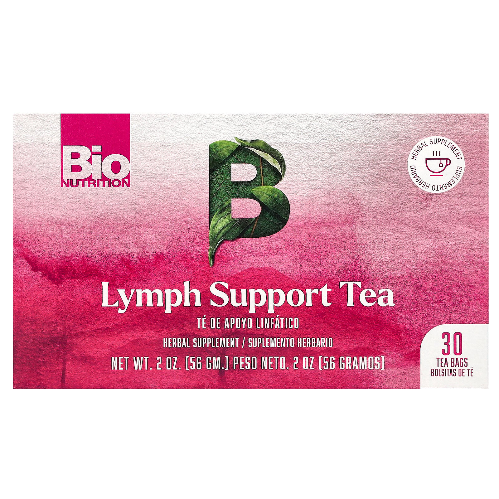 Bio Nutrition Lymph Support Tea 30 Bag(S)