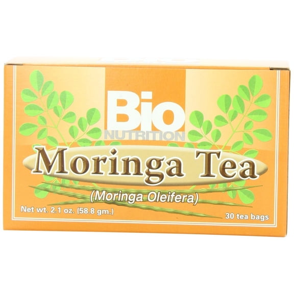 Bio Nutrition, Moringa Tea, 30 Tea Bags, 2.1 oz (Pack of 1)