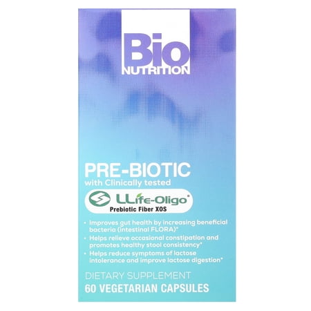 Bio Nutrition Pre-Biotic, 60 Vegetarian Capsules (700 mg per Capsule)