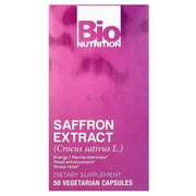 Bio Nutrition Saffron Extract - 50 Vegan Capsules