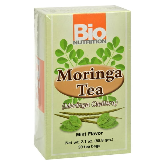Bio Nutrition - Tea - Moringa Mint, 30 Bags