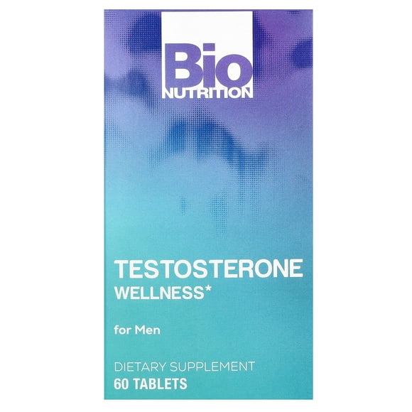 Bio Nutrition Testosterone Wellness for Men 60 Tablets