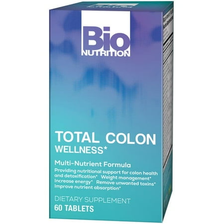 Bio Nutrition Total Colon Wellness, 60 Tablets