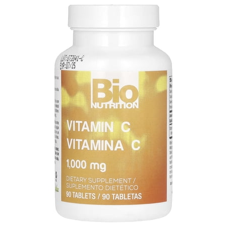 Bio Nutrition Vitamin C, 90 Tablets (1,000 mg per Tablet)
