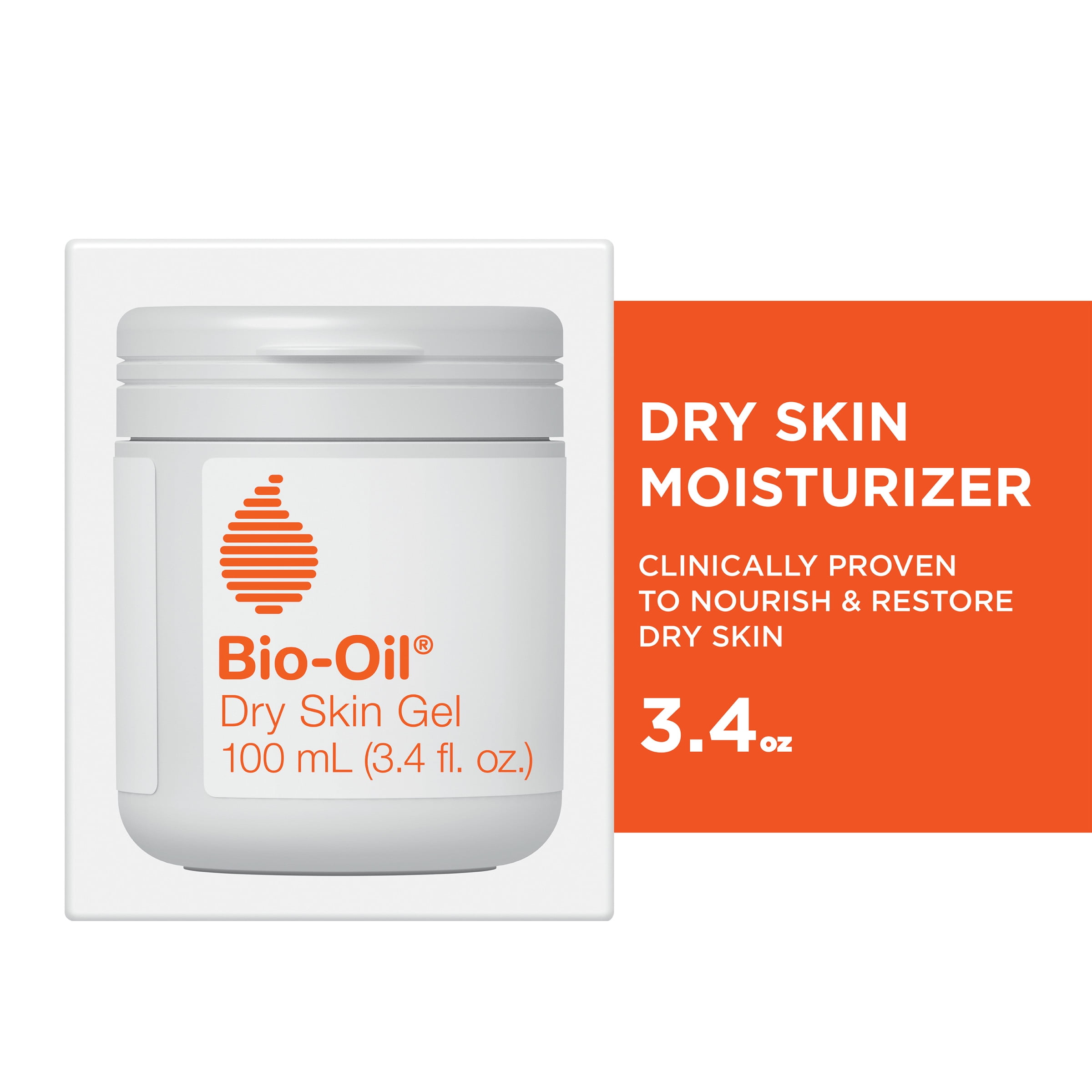 Bio-oil Dry Skin Gel Individual Tub Body Moisturizer, Fast Hydration,  Vitamin B3, Non-comedogenic Scented - 1.7 Fl Oz : Target