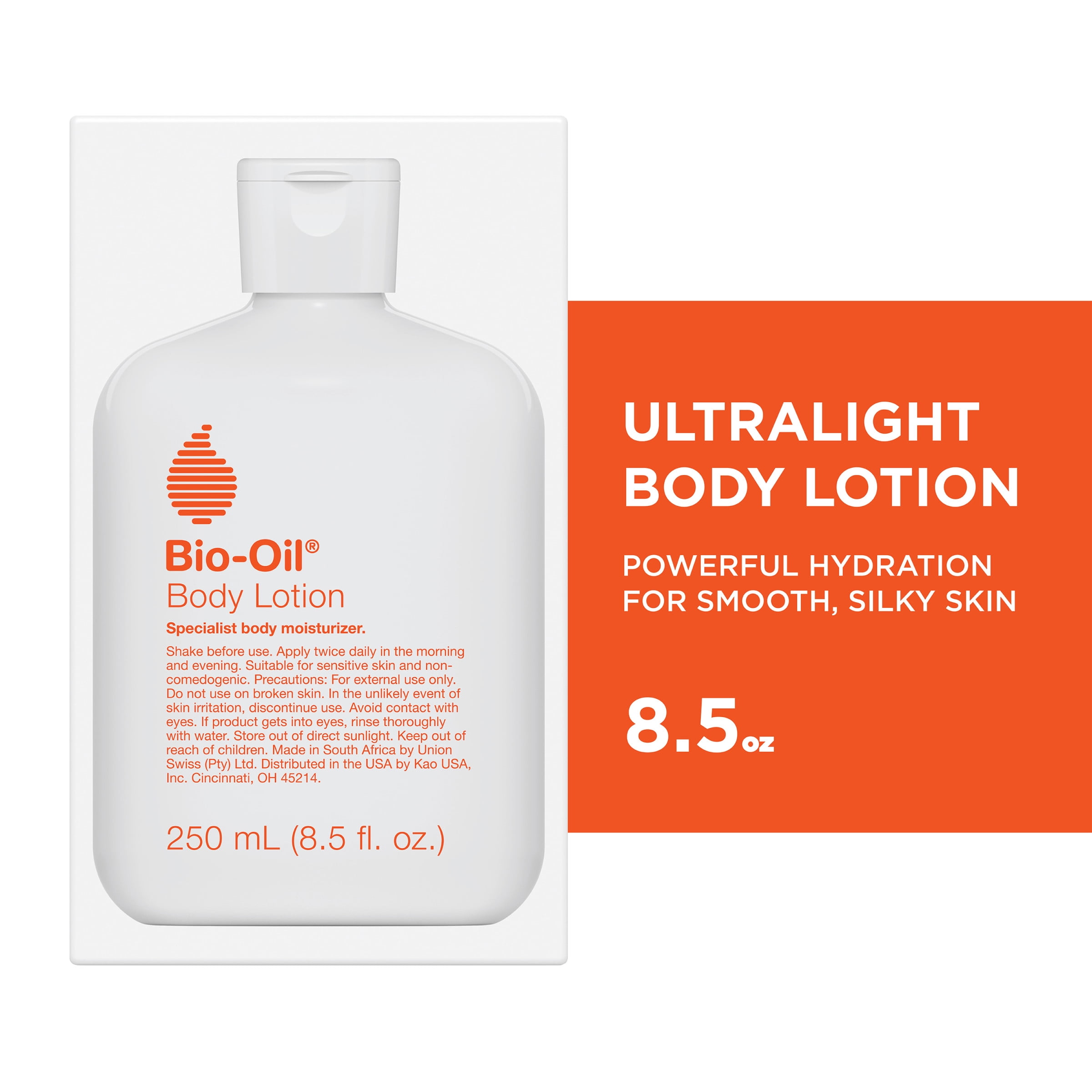 Bio-Oil Moisturizing Body Lotion for Dry Skin, Ultra-Lightweight High-Oil Hydration, with Oil, Rosehip Oil, Shea Oil, and Hyaluronic Acid, 8.5 oz - Walmart.com