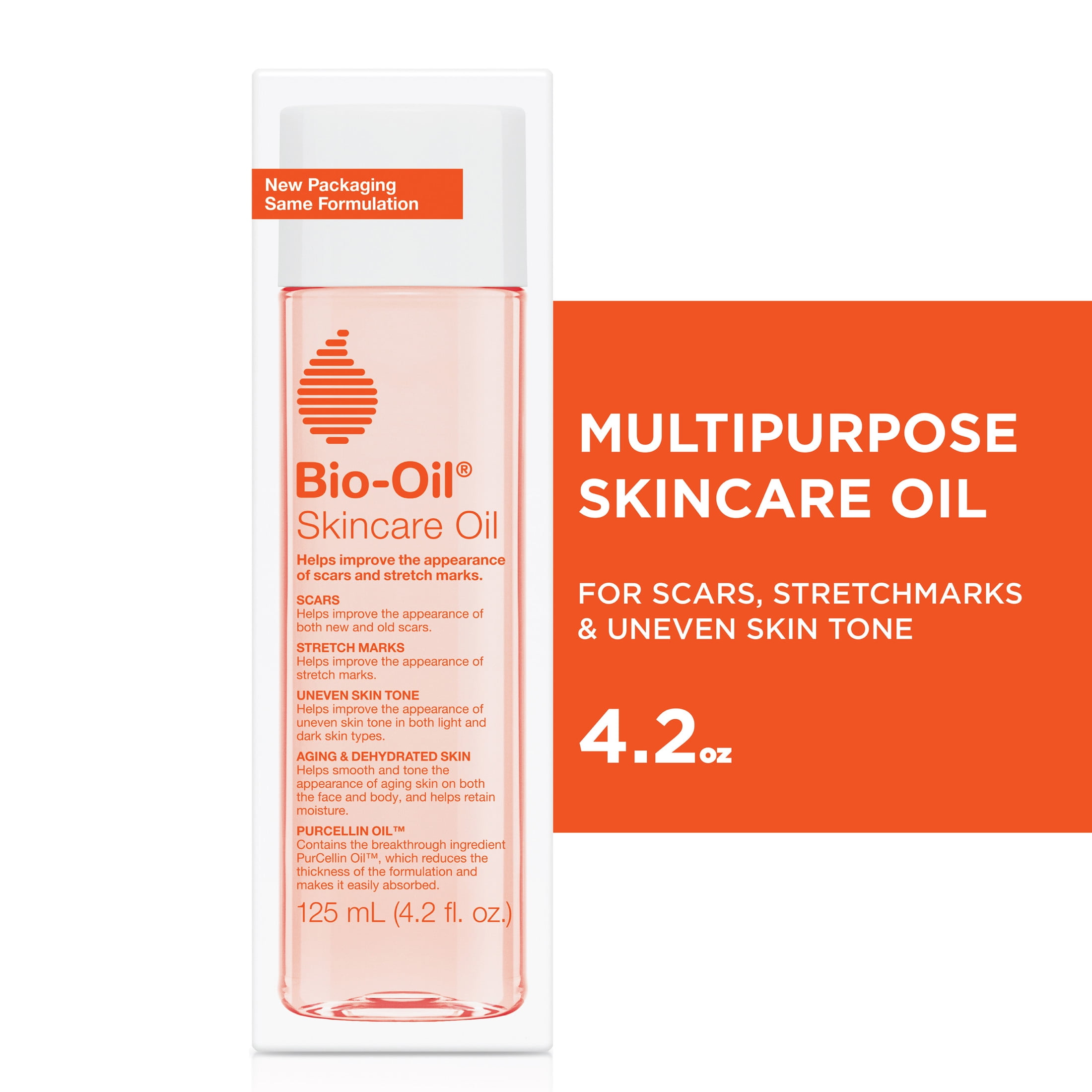 Bio-Oil Skincare Oil, Body Oil for Scars & Stretch Marks, Dermatologist  Recommended, 4.2 fl oz 