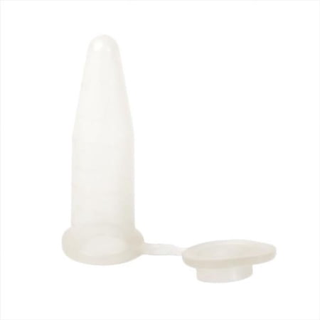 Bio Plas 4040 Polypropylene 0 6mL G Tube Snap Cap Microcentrifuge Tube Autoclavable Natural Pack of 500