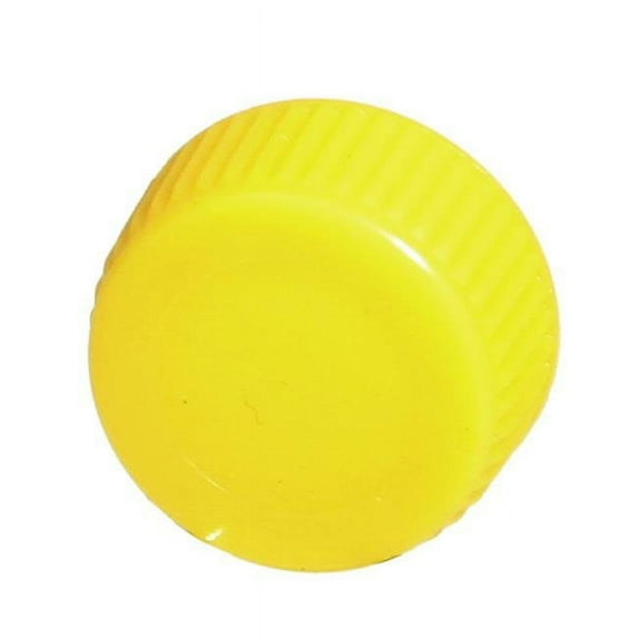 Bio Plas 4217R Screw Cap With O-Ring For Bio Plas Screw Cap MCT - 1000 pk - Yellow