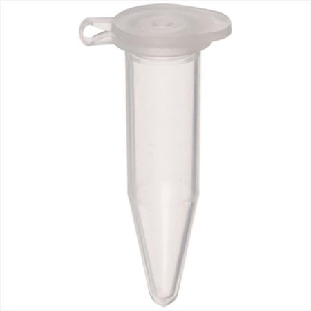 Bio Plas 4330SL Siliconized .5 ml Flat Top Microcentrifuge Tube - 500 pk - Natural