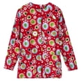 thumbnail image 1 of Bio Prints Ladies Warm Up Jacket Candyland Cupcakes 5X, 1 of 1