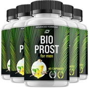 Bio Prost Prostate Supplement for Men - BioProst Pills Advanced Formula, Bladder Control Supplements, 5 Pack, 300 Capsules