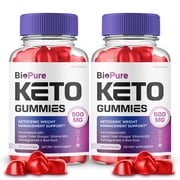 Bio Pure Keto ACV Gummies, BioPure Keto ACV Max Strength Gummy 2 Pack