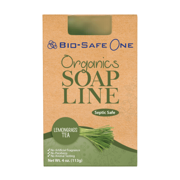 Bio-Safe One, Inc - Lemon Grass Tea Organic Soap Bar - 4 oz