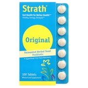 Bio-Strath Fermented Herbal Yeast Postbiotic, 100 Tablets