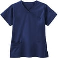 thumbnail image 1 of Bio Stretch Women's Non-Contrast Modern Wrap Top, 1 of 1