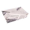 thumbnail image 1 of Bio Tek 49 oz Rectangle Newsprint Paper #2 Bio Box Take Out Container - 8 1/2" x 6 1/4" x 2" - 200 count box, 1 of 2