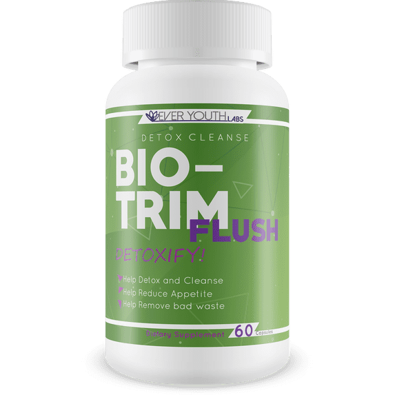 Bio Trim Flush - Our Best Colon Cleanse Detox - Gut Colon Cleanse w/Probiotics - Natural Colon Cleansing Supplement - Keto Colon Detox Pills