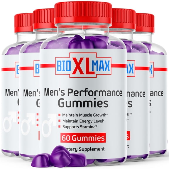 Bio XL Max Gummies Advanced Formula All Natural Vitamin Supplement 300 Gummies