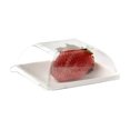 Bio 'n' Chic 210BCHICL101 Clear Plastic Lid Platter with Lid Cookie