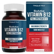 Triquetra Health BioActive B12: Vitamin B12 Plus L-Methylfolate