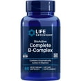 thumbnail interactive-video image 1 of Life Extension Bioactive Complete B-complex, Heart, Brain And Nerve Support, Healthy Energy, Metabolism, Complete B Complex, 60 Vegetarian Capsules, 1 of 11