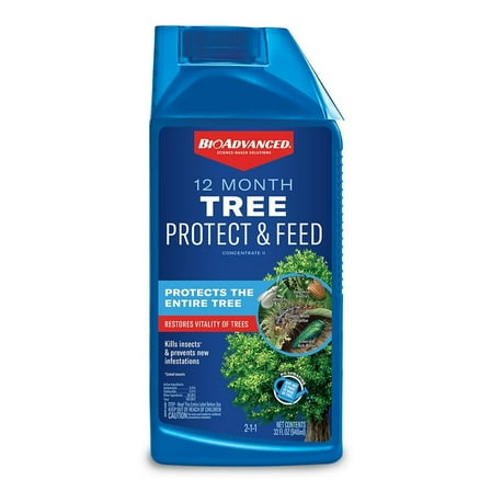 BioAdvanced 12 Month Tree Protect & Feed Concentrate II, 32 OZ