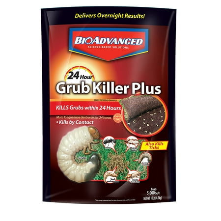BioAdvanced 24 Hour Grub Killer Plus, Granules, 10-Pounds