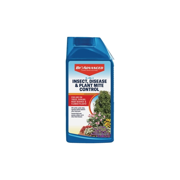 BioAdvanced 3-In-1 Insect, Disease, & Plant Mite Control - Pack of 6