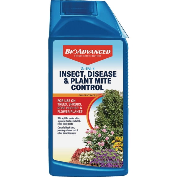 BioAdvanced 3-In-1 Insect, Disease, & Plant Mite Control