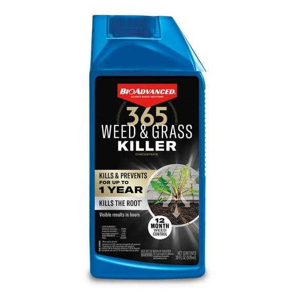 BioAdvanced 365 Weed & Grass Killer, Concentrate, 28 Oz