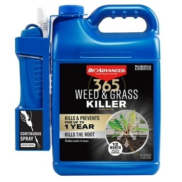 BioAdvanced 365 Weed & Grass Killer, Ready-To-Use PS, 1.3 Gal