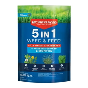 BioAdvanced 5-in-1 Weed and Feed 24 LBS